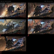 High Noon Twitch Splash Concept 2 (by Riot Contracted Artist Jun Seong Park)