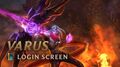 Varus, the Arrow of Retribution - Login Screen