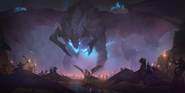 08RU014-full.png (1.21 MB) Elder Dragon "Legends of Runeterra" Illustration (by Riot Contracted Artists Envar Studio)