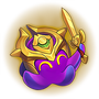 Galaxies Stage 1 Gold Squink Emote