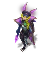 Xayah BattleBat (Tanzanite)