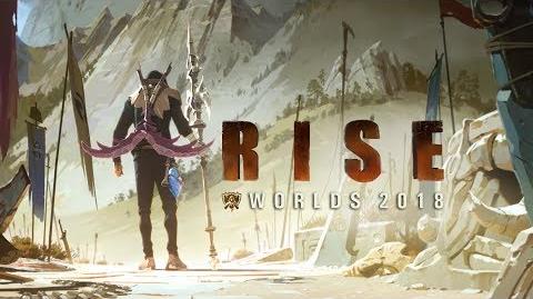 RISE (ft. The Glitch Mob, Mako, and The Word Alive) Worlds 2018 - League of Legends