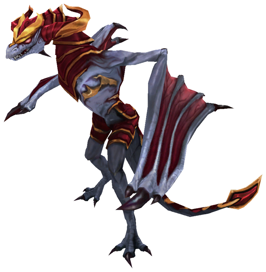 Shyvana, The Half-Dragon from the League of Legends