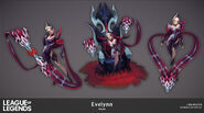 Coven Evelynn Model 2 (by Riot Artist Liem Nguyen)