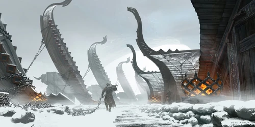 Freljord Ice-Locked Harbor