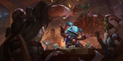 Fizz Finslayer (with Skinned Level-Up Animation, and new VFX)