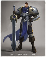 Garen "Legends of Runeterra" Concept 2 (by Riot Artist DEN)