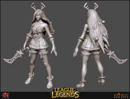 Slay Belle Katarina Model 1 (by Riot Artist Hector Moran)