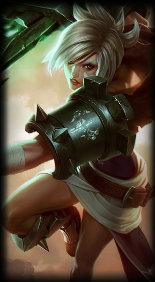 Dragonblade Riven Skin Spotlight Gameplay 1080p HD 