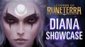 Diana Champion Showcase Gameplay - Legends of Runeterra