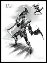 Draven Konzept 1 (vom Riot-Künstler Eoin Colgan)