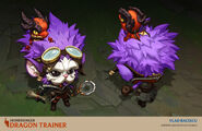 Dragon Trainer Heimerdinger Concept 2 (by Riot Artist Vlad Bacescu)