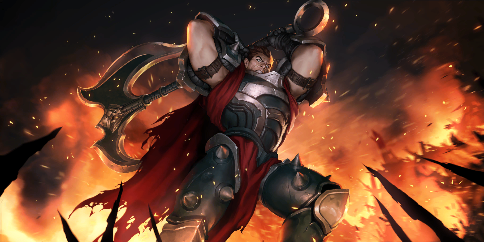 Rift Master Darius skin in Legends of Runeterra 🪓 : r/Dariusmains