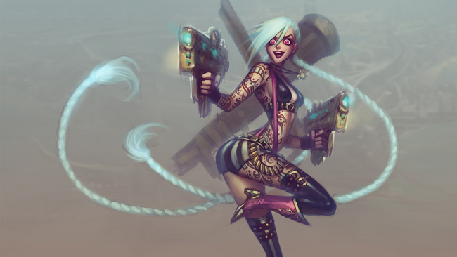 Arcane Jinx Skin : r/leagueofjinx