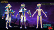 Star Guardian Ezreal Model 3 (by Riot Artist Duy Khanh Nguyen)