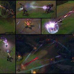 Category Jhin League Of Legends Wiki Fandom The penalty to jhin's critical damage also reduces the base damage ((100 + 75) × 0.86 rather than 100 + (75 × 0.86) and stacks with other sources (i.e infinity edge) ((100 + 75 + 35) × 0.86). category jhin league of legends wiki