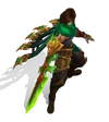 Talon Dragonblade (Emerald)