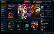 Главная Магазина Riot (Патч V5.7)