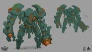 Golem "Ruined King" Concept 2 (by Riot Contracted Artist Baldi Konijn)