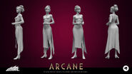 Mel "Arcane" Model 1 (by Riot Contracted Artists Fortiche Productions)