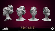 Mel "Arcane" Model 4 (by Riot Contracted Artists Fortiche Productions)