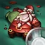 Santa Gragas Cookie