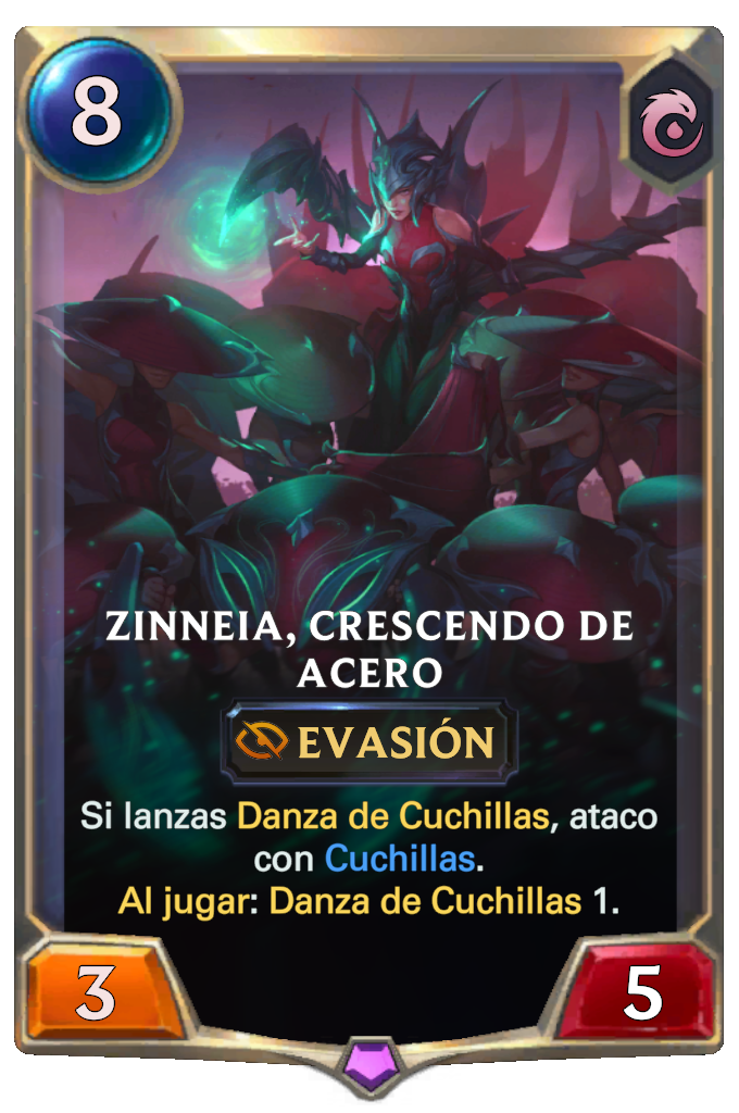 Zinneia, Crescendo de Acero (Legends of Runeterra) | Wiki League of