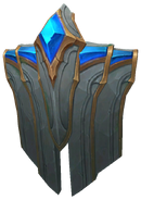 Blue "Summoner's Rift" Turret Shield (Chaos)