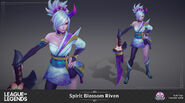 Spirit Blossom Riven Model 4 (by Riot Artist Kylie Jayne Gage)