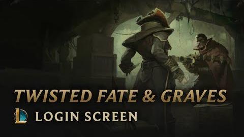 Twisted Fate & Graves - Login Screen