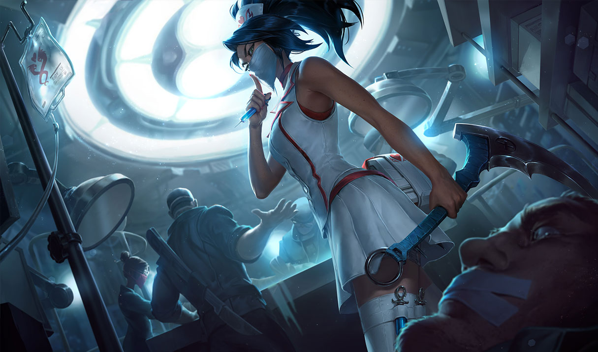 Botarama a akali no coven como se ninguem fosse perceber! #LeagueOfLeg