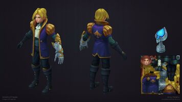 Pik-Ass-Ezreal Update Model 1 (vom Riot-Künstler petrashov Andrey Petrashov)