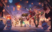 Lunar Revel 2022 "Wild Rift" Promo (by Riot Contracted Artist 黑 咔)
