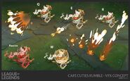 Cafe Cuties Rumble Concept 3 (by Riot Artist Anh Dang)