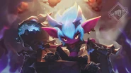 Little Demon Tristana Splash Concept 5 (by Riot Artist Jennifer Wuestling)