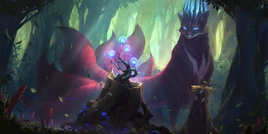 God-Willow Seedling protected by Sai'nen Thousand-Tailed