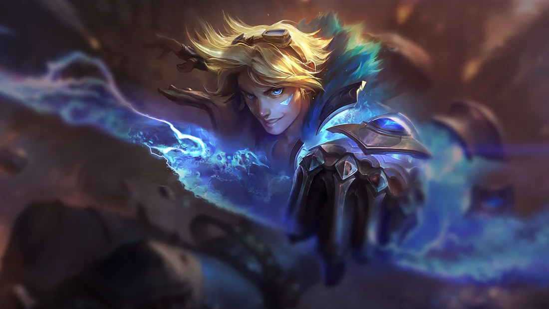 Aspecto centrado - Ezreal Base