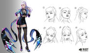 K/DA ALL OUT Evelynn "MORE" Concept 2 (by Riot Artist Jason Chan)