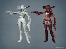 Miss Fortune Update Cowgirl- model 01