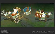 Cafe Cuties Rumble Concept 2 (by Riot Artist Anh Dang)