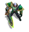Garen BattleAcademia (Emerald)