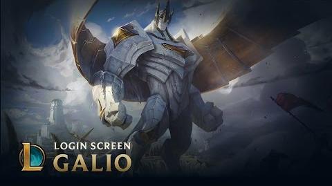 Galio, the Colossus - Login Screen