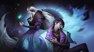 Aphelios "You Are the Weapon" Illustration (by Riot Artist Blake Byun)