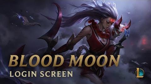 Blood Moon Diana - Login Screen