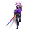 Fiora LunarBeast (Tanzanite)