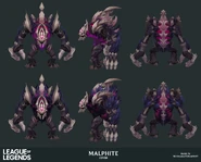 Old God Malphite Model 2 (by Riot Contracted Artist Hank Fu)