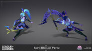 Spirit Blossom Vayne Model 6 (by Riot Artist Kylie Jayne Gage)