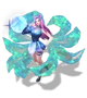 Ahri KDAALLOUT (Aquamarine)