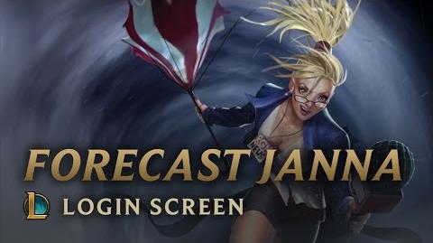 Forecast Janna - Login Screen