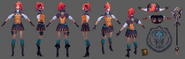 Battle Academia Lux Model